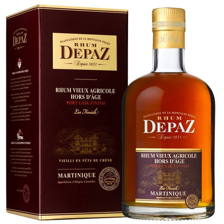 Depaz Rhum Vieux Agricole Hors D'Agne Port Cask Finish Rum | 700ML at CaskCartel.com