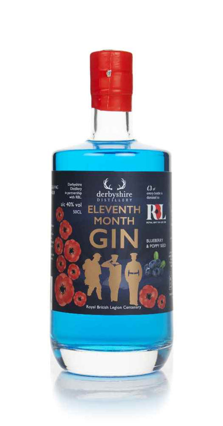 Derbyshire Distillery Eleventh Month 2021 Gin | 500ML at CaskCartel.com