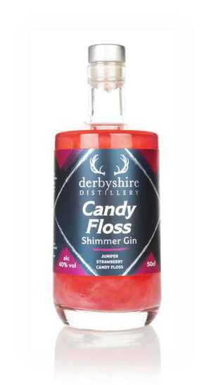 Derbyshire Distillery Strawberry Candy Floss Gin | 500ML at CaskCartel.com