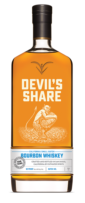 Cutwater Devil's Share Bourbon Whiskey at CaskCartel.com