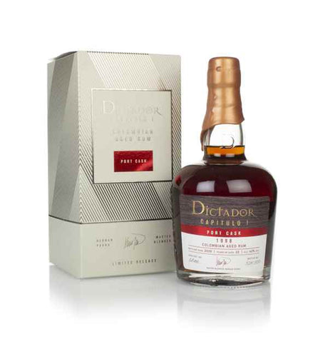 Dictador 22 Year Old 1998 Capitulo Uno Port Cask Rum | 700ML at CaskCartel.com