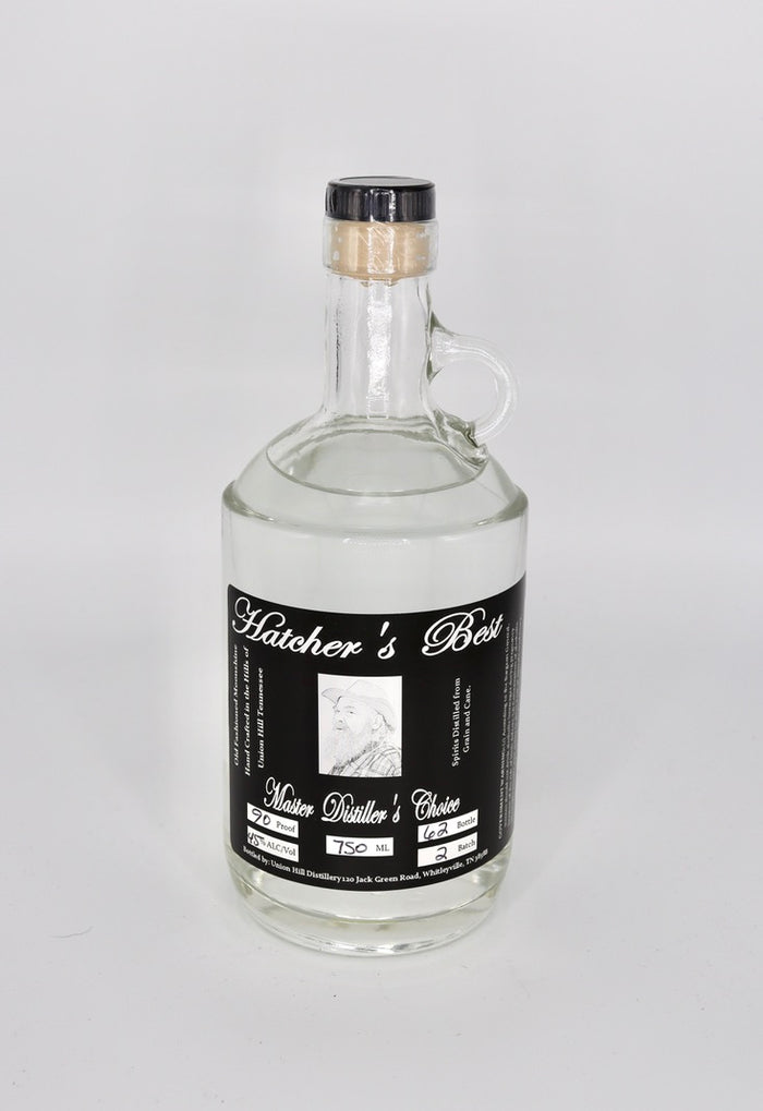 Union Hill Master Distiller's Choice Moonshine 90 PROOF