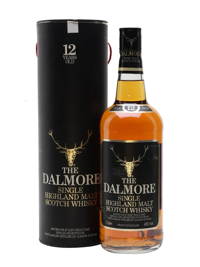 Dalmore 12 Year Old Bot.1980s Highland Single Malt Scotch Whisky | 1L