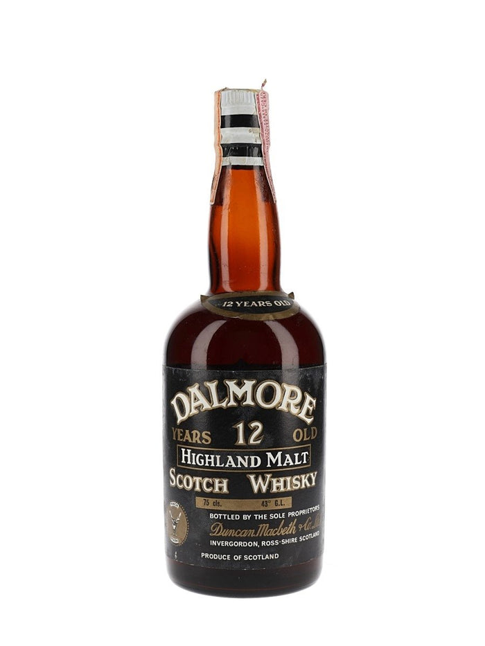Dalmore 12 Year Old Bot.1970s Highland Single Malt Scotch Whisky