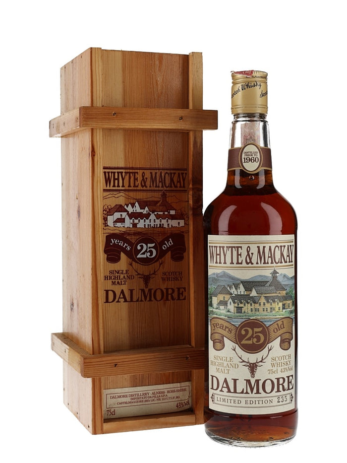 Dalmore 25 Year Old Distilled Prior to 1960 Bot.1980s Highland Single Malt Scotch Whisky