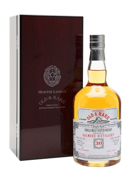Dalmore 30 Year Old (D.1991, B.2022) Hunter Laing’s Old & Rare Scotch Whisky | 700ML