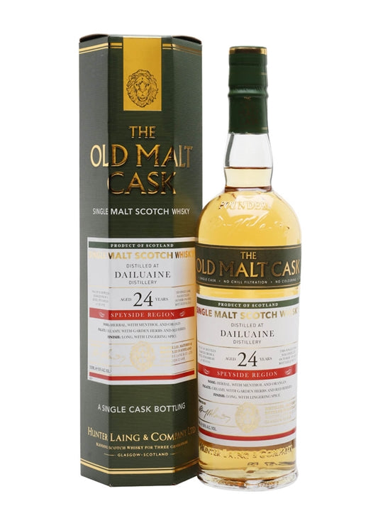 Dailuaine 24 Year Old (D.1996, B.2021) Old Malt Cask Scotch Whisky | 700ML