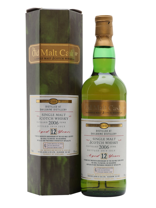 Dailuaine 12 Year Old 2006 - Old Malt Cask (Hunter Laing) Single Malt Scotch Whisky | 700ML at CaskCartel.com