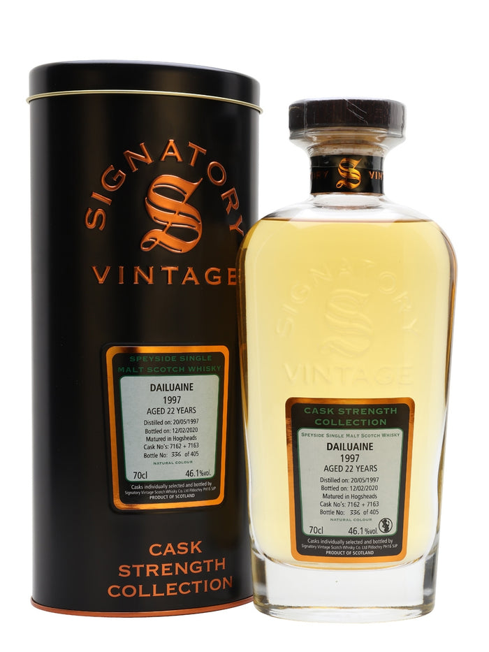 Dailuaine 1997 22 Year Old Signatory Speyside Single Malt Scotch Whisky | 700ML