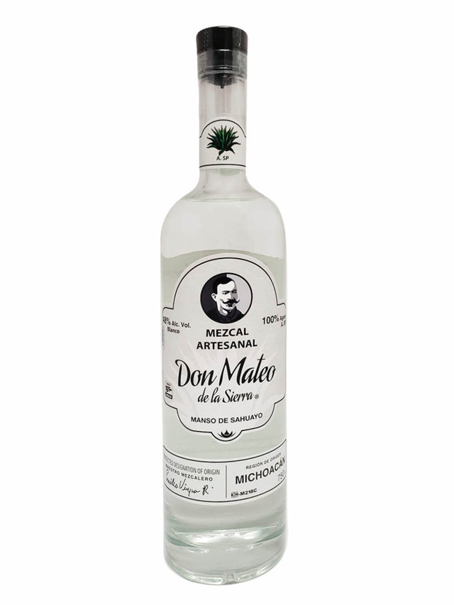 Don Mateo de la Sierra Manso de Sahuayo Artesanal Mezcal at CaskCartel.com