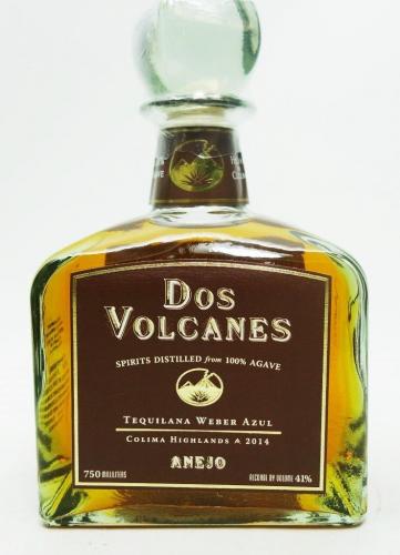 Dos Volcanes Agave Spirits Añejo Tequila