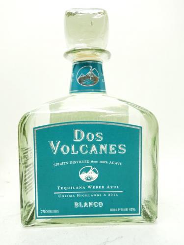 Dos Volcanes Blanco Tequila