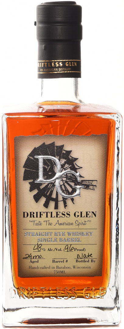 Driftless Glen Single Barrel Straight Rye Whiskey - CaskCartel.com