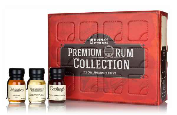 Premium Rum Collection Set- 12 Days Advent | 12*30ML  | By DRINKS BY THE DRAM