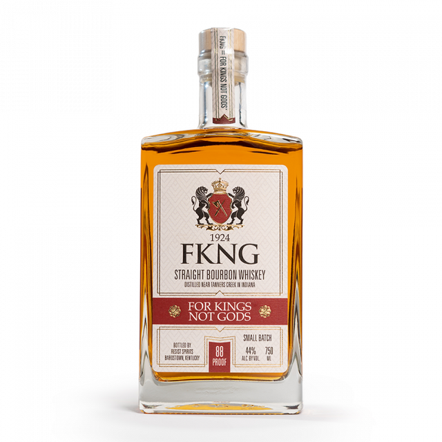 FKNG Straight Bourbon Whiskey | For Kings Not Gods at CaskCartel.com
