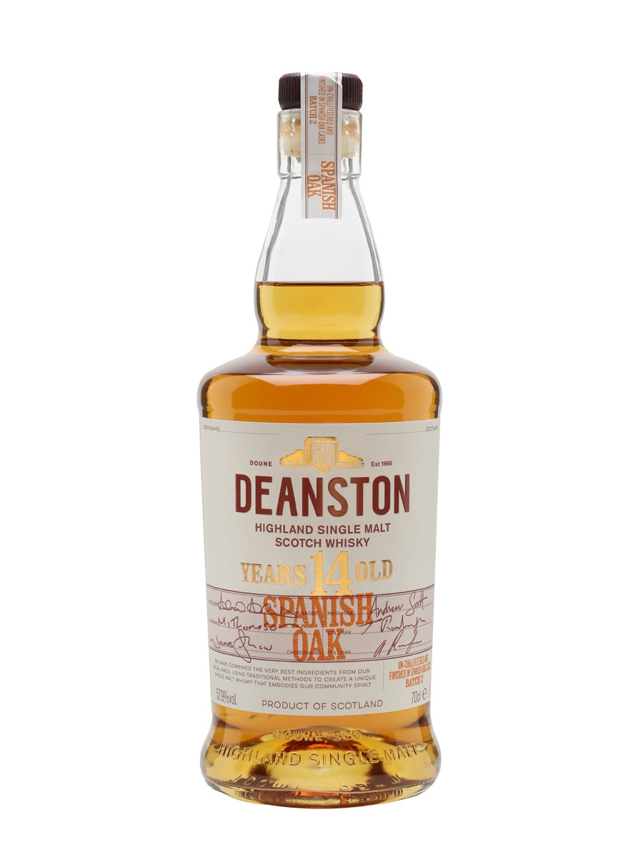 Deanston 14 Year Old Spanish Oak Finish Highland Single Malt Scotch Whisky | 700ML at CaskCartel.com