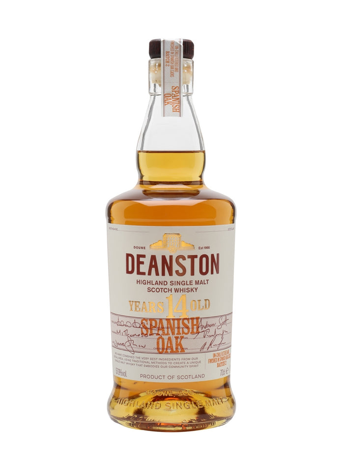 Deanston 14 Year Old Spanish Oak Finish Highland Single Malt Scotch Whisky | 700ML