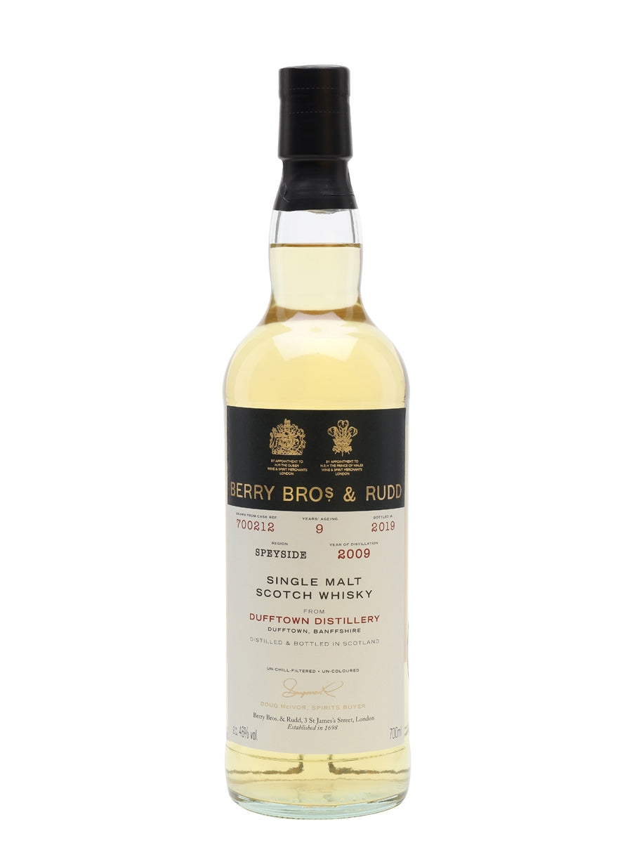 Dufftown 2009 9 Year Old Berry Bros & Rudd Speyside Single Malt Scotch Whisky | 700ML at CaskCartel.com