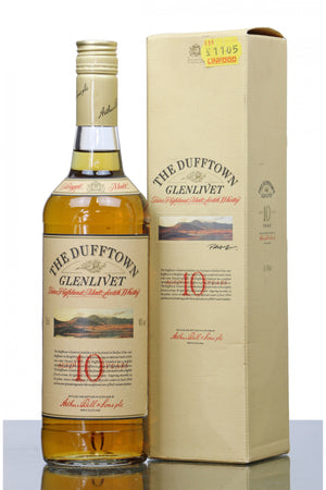 Dufftown Glenlivet 10 Year Old (Bottled 1980s) Proof 80 Scotch Whisky at CaskCartel.com
