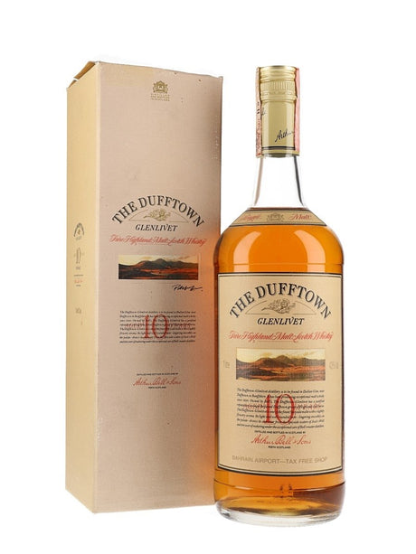 Dufftown-Glenlivet 10 Year Old Bot.1990s Speyside Single Malt Scotch Whisky | 1L at CaskCartel.com