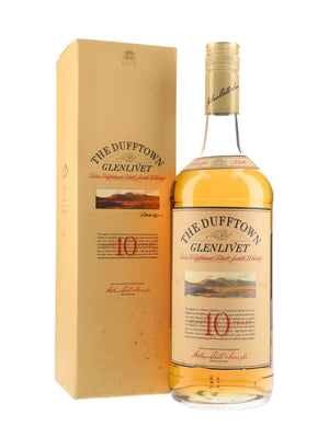 Dufftown Glenlivet 10 Year Old (Bottled 1980s) Proof 86 Scotch Whisky | 1L at CaskCartel.com