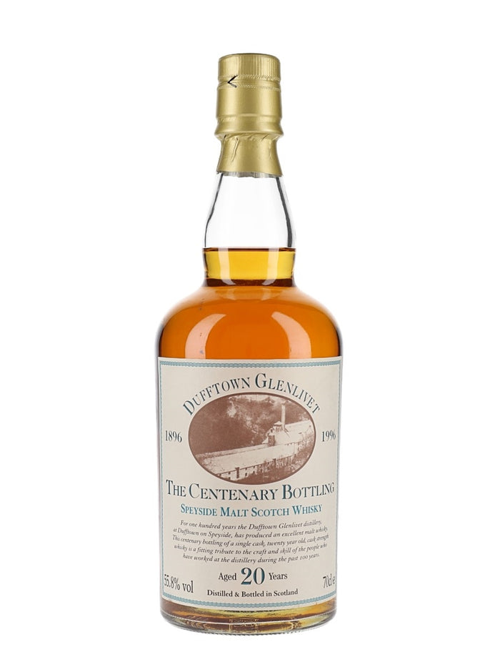 Dufftown Centenary 20 Year Old Speyside Single Malt Scotch Whisky | 700ML