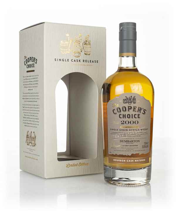Dumbarton 20 Year Old 2000 (cask 211097) - The Cooper's Choice (The Vintage Malt Whisky Co.) Whisky | 700ML