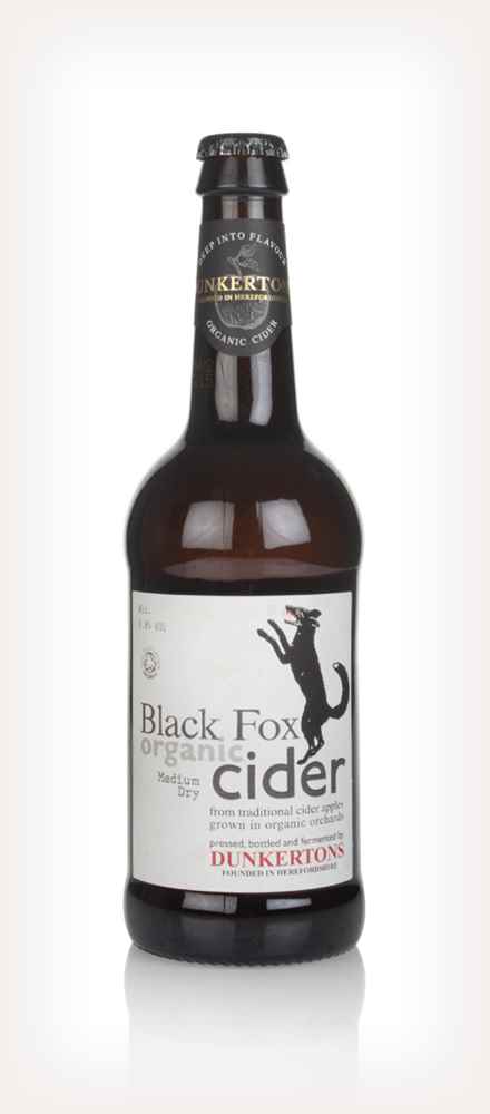 Dunkertons Black Fox Organic Cider | 500ML at CaskCartel.com
