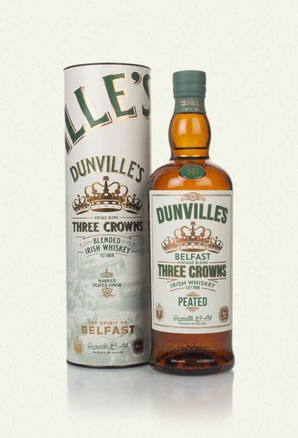Dunville's Peated Three Crowns  Irish Whiskey | 700ML