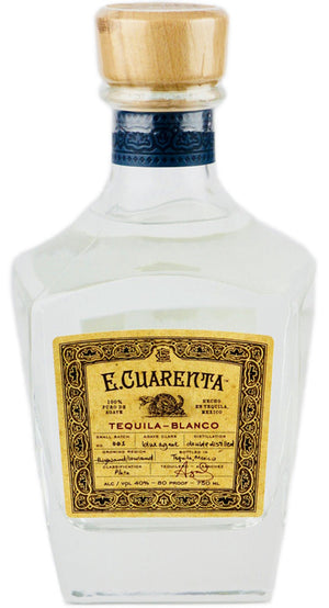 E Cuarenta Blanco Tequila - CaskCartel.com