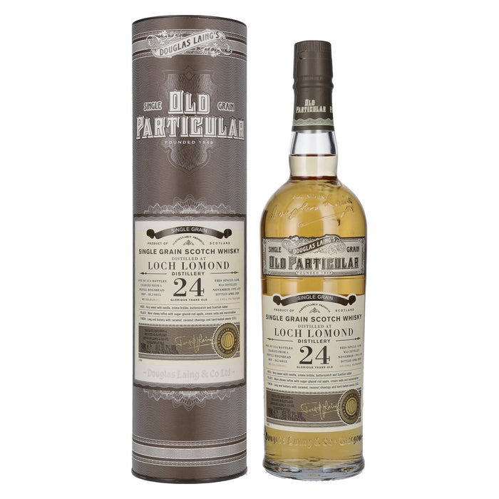 Loch Lomond Single Grain 24 Year Old (D.1995, B.2020) Douglas Laing’s Old Particular Scotch Whisky | 700ML