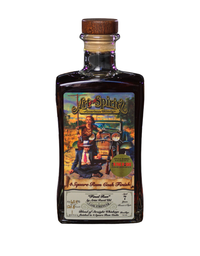 Art of the Spirits Foursquare Rum Finish - Cask Strength "Final Run" BouRye Whiskey at CaskCartel.com
