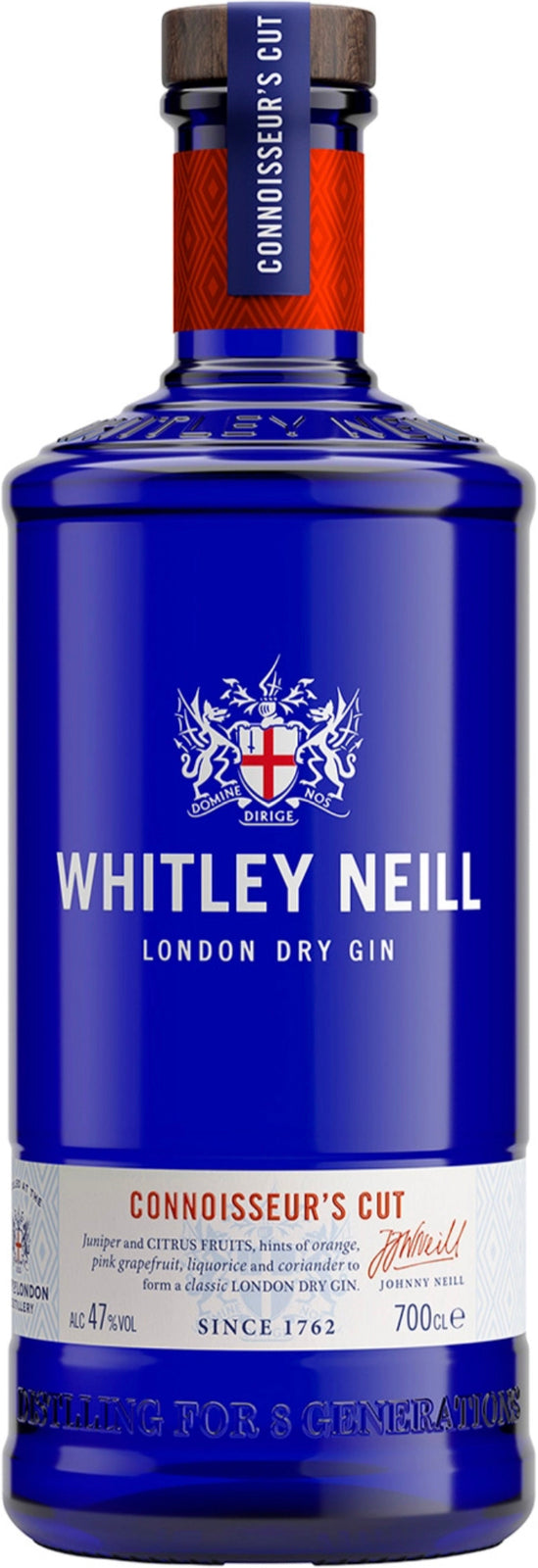 Whitley Neill Connoisseur's Cut Gin | 700ML