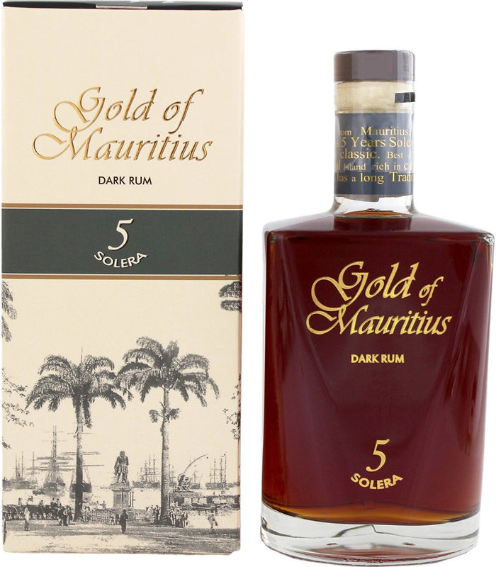 Gold of Mauritius 5 Year Old Dark Rum | 700ML