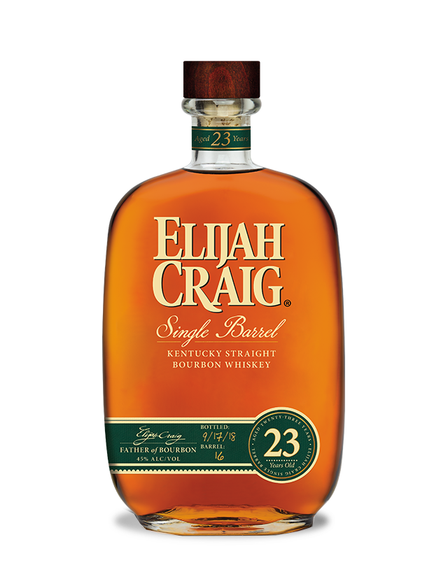 Elijah Craig 23 year Single Barrel Kentucky Straight Bourbon Whiskey