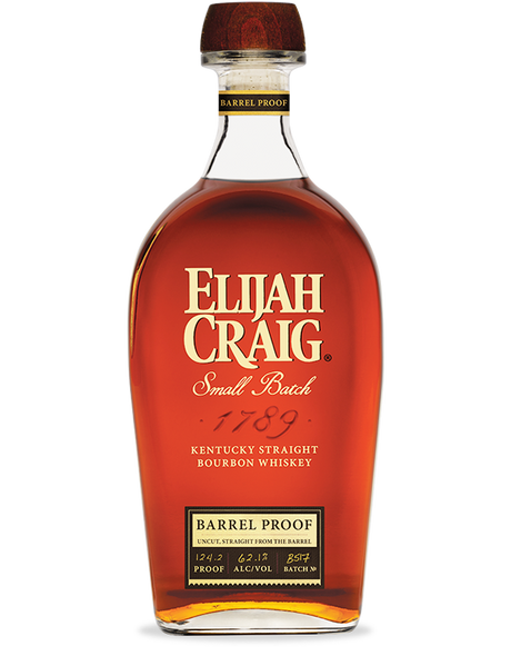 Elijah Craig Barrel Proof 124.2 Proof Batch B517 Bourbon Whiskey - CaskCartel.com