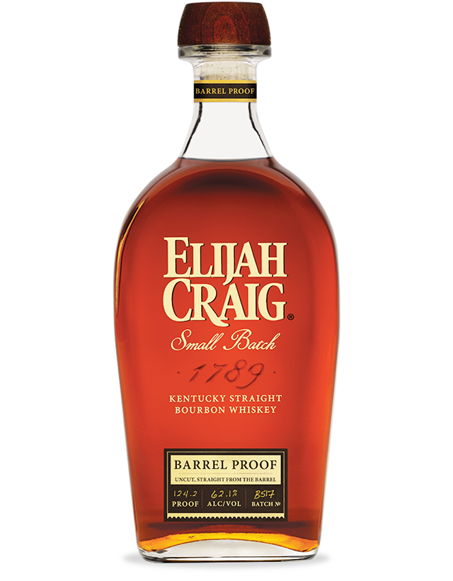 Elijah Craig Barrel Proof 124.2 Proof Batch B517 Bourbon Whiskey