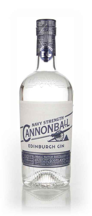 Edinburgh Cannonball Navy Strength Gin | 700ML at CaskCartel.com