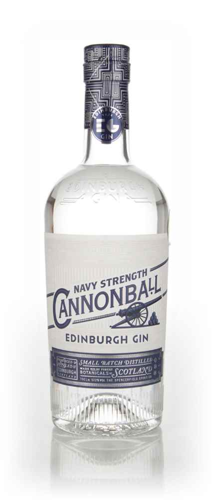 Edinburgh Cannonball Navy Strength Gin | 700ML