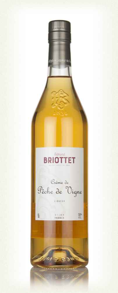 Edmond Briottet - Crème de Pêche de Vigne (Peach ) Liqueur | 700ML