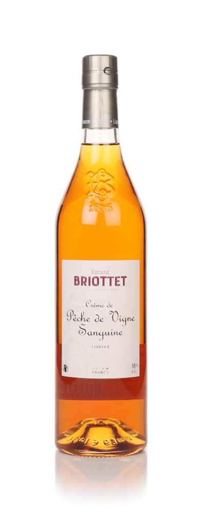 Edmond Briottet Crème de Peche de Vigne Sanguine Peach Liqueur | 700ML at CaskCartel.com
