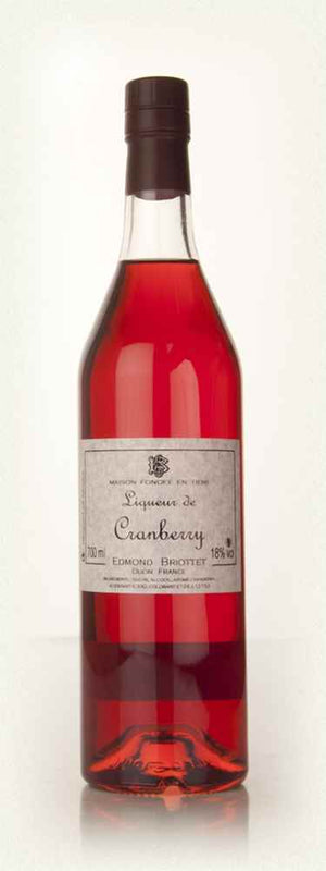 Edmond Briottet de Cranberry (Cranberry ) Liqueur | 700ML at CaskCartel.com