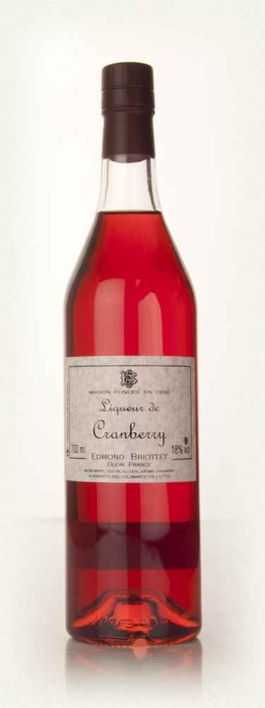 Edmond Briottet de Cranberry (Cranberry ) Liqueur | 700ML