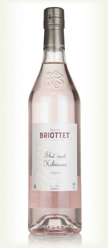 Edmond Briottet de Thé Vert Hibiscus (Green Tea & Hibiscus) Liqueur | 700ML at CaskCartel.com