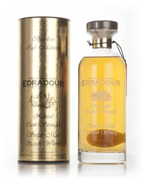 Edradour 10 Year Old 2006 (1st Release) Bourbon Cask Matured Natural Cask Strength - Ibisco Decanter Scotch Whisky | 700ML at CaskCartel.com
