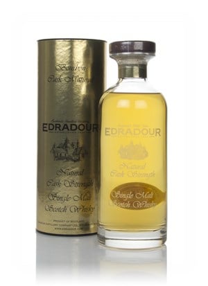 Edradour 10 Year Old 2008 Bourbon Cask Matured Natural Cask Strength - Ibisco Decanter Scotch Whisky | 700ML at CaskCartel.com
