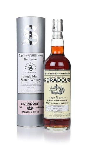 Edradour 10 Year Old 2011 (cask 488) - Un-Chillfiltered Collection (Signatory) Scotch Whisky | 700ML at CaskCartel.com