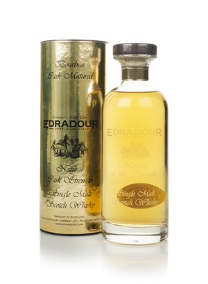 Edradour 12 Year Old 2007 Bourbon Cask Matured Natural Cask Strength - Ibisco Decanter Scotch Whisky | 700ML at CaskCartel.com