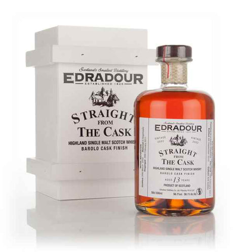 Edradour 13 Year Old 2002 Barolo Cask Finish - Straight From The Cask (56.1%) Scotch Whisky | 500ML at CaskCartel.com