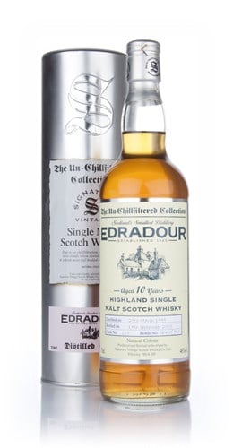 Edradour 10 Year Old 1999 - Un-Chillfiltered (Signatory) Scotch Whisky | 700ML at CaskCartel.com